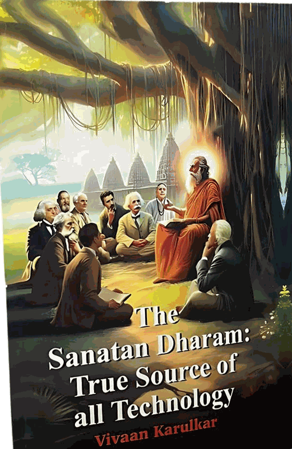 Cover of The Sanatan Dharam: True Source of all Technology by Vivaan Karulkar