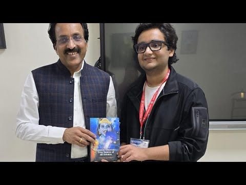 Vivaan Karulkar explaining on the Proudcast how he filed a patent at fifteen