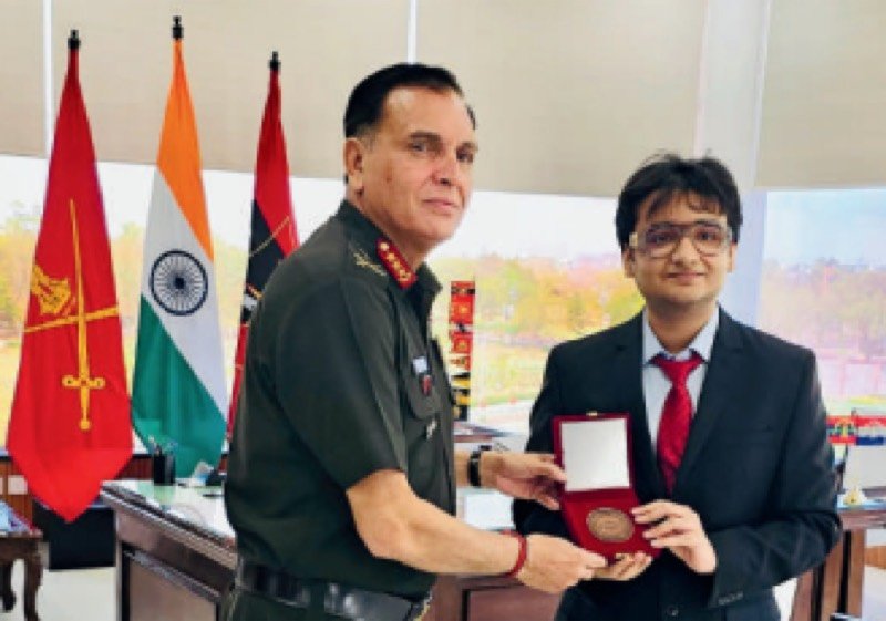 Medallion, "Medal of Appreciation" by The Indian Army