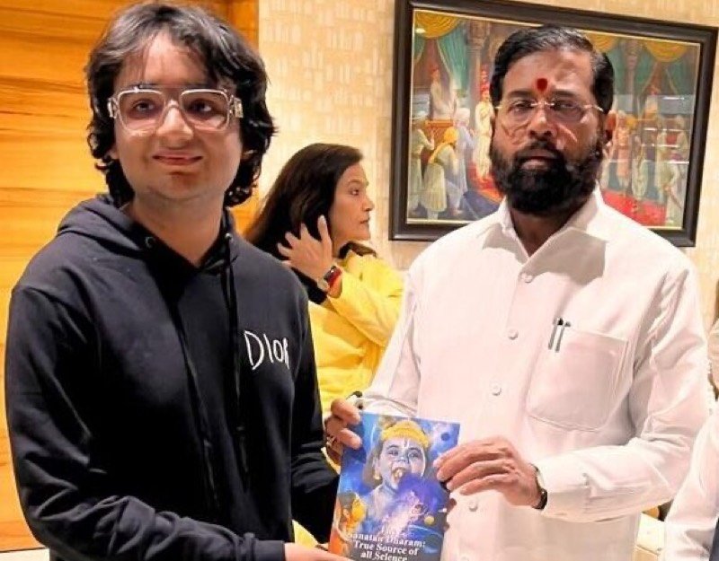 Shri. Eknath Shinde, Chief Minister of Maharashtra at his Personal Residence, Thane(2022-2024)