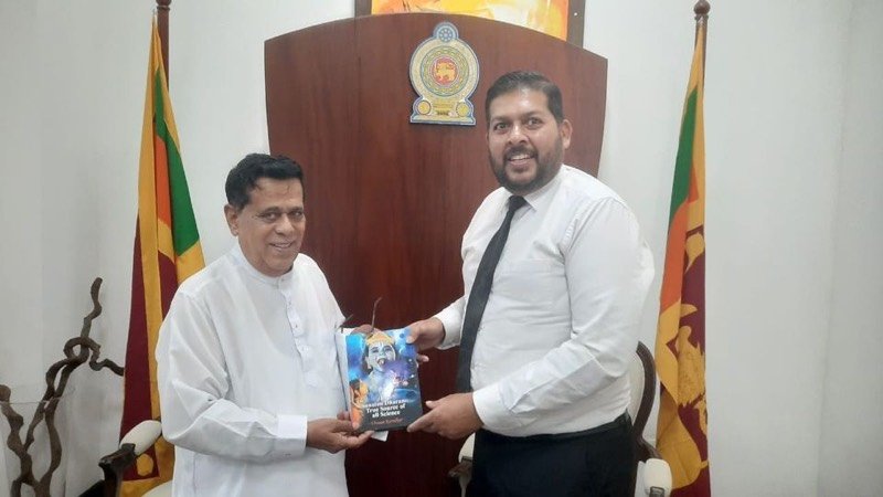 Shri. Nimal Siripala de Silva, Minister of Ports, Shipping and Aviation of Sri Lanka & Leader of the Sri Lanka Freedom Party