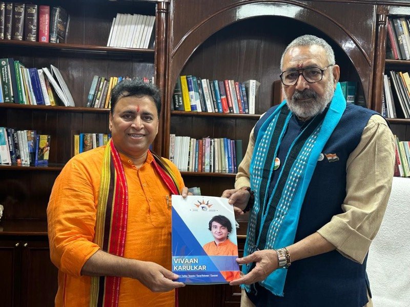 Shri. Giriraj Singh, Union Minister of Textiles, Govt of India and Member of Parliament (MP) Begusarai, Bihar