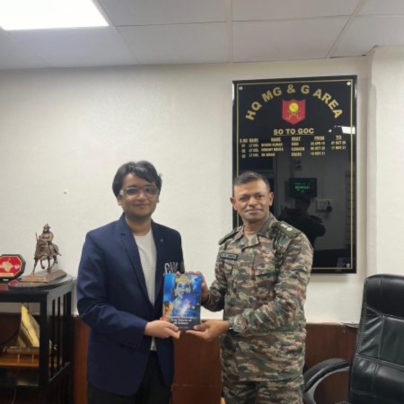 Lieutenant Colonel S.K. Singh At the Army Headquarters (Training & Administration) of Southern Command, Colaba, Mumbai