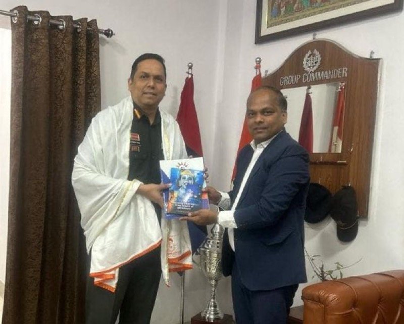 Colonel Satyanarayan Swain, Group Commander, NCC Group HQ, Cuttack, Odisha