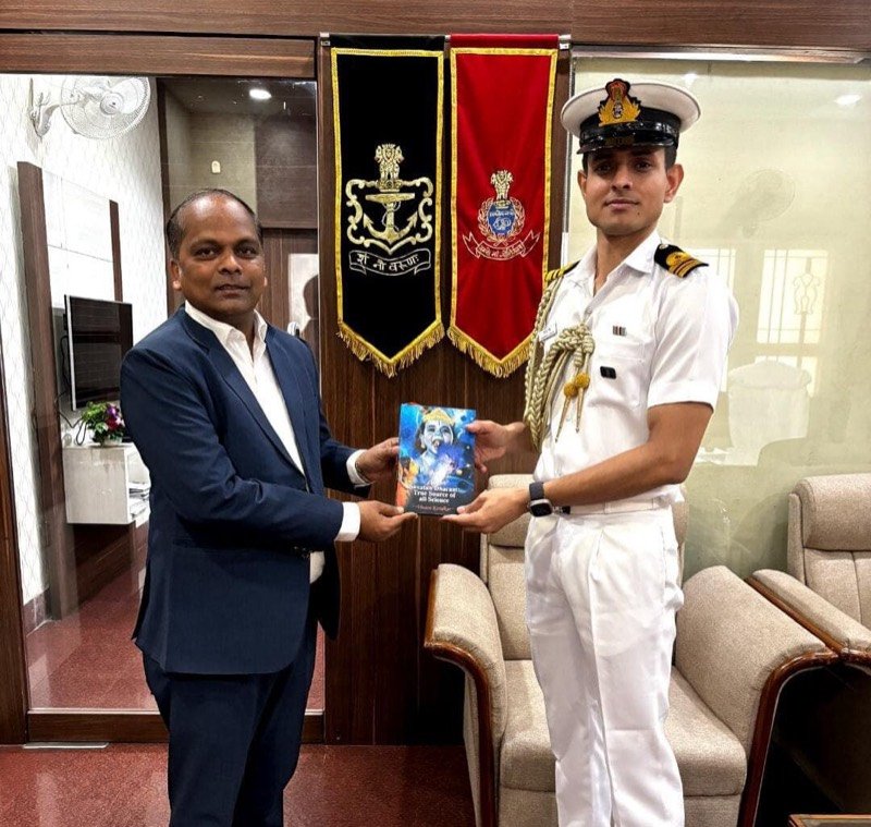 Lt.Cdr. Himanshu Singh, IN ADC to the Governor, Odisha Governor's Secretariat, Bhubhaneshwar